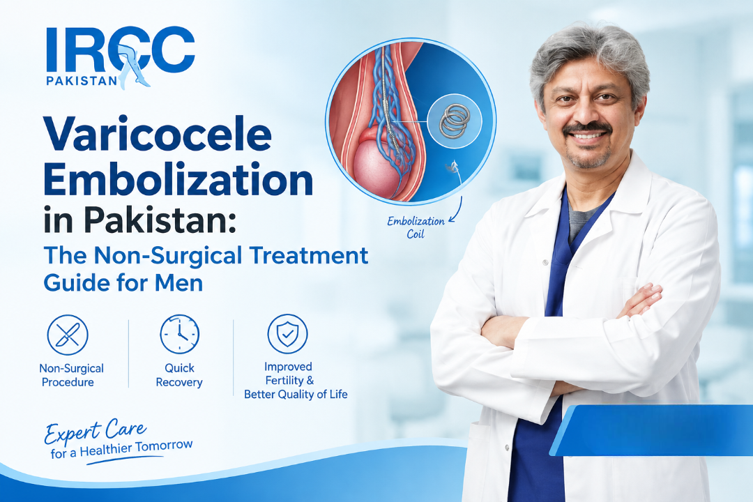 Varicocele Embolization in Pakistan: The Non-Surgical Treatment Guide for Men